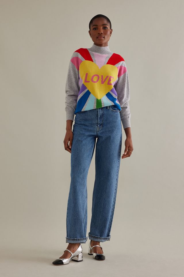 Pull arc-en-ciel Love Bezo #1