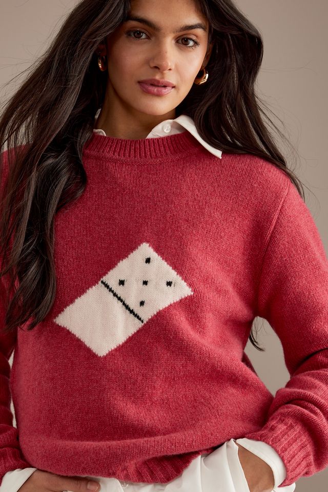 Blake LDN Domino Crew Neck Wool Jumper #2
