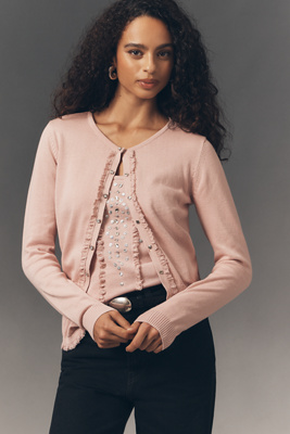 By Anthropologie Crystal Cardigan