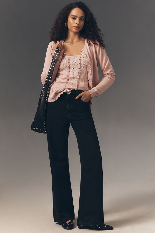 Cardigan en cristal By Anthropologie #2
