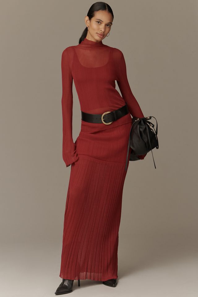 Derek Lam 10 Crosby Isolde Sheer Sweater #4