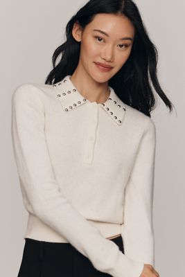 Derek Lam 10 Crosby Tirza Mixed Media Sweater | Anthropologie