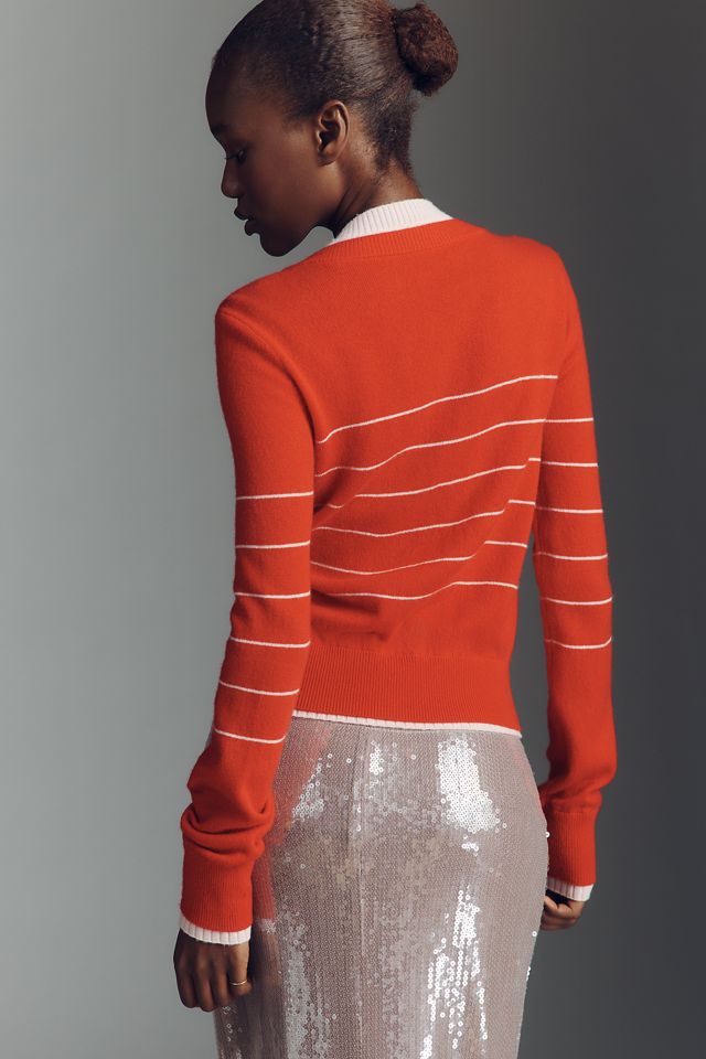 Derek Lam 10 Crosby Vernon Wool Cashmere Twofer Sweater