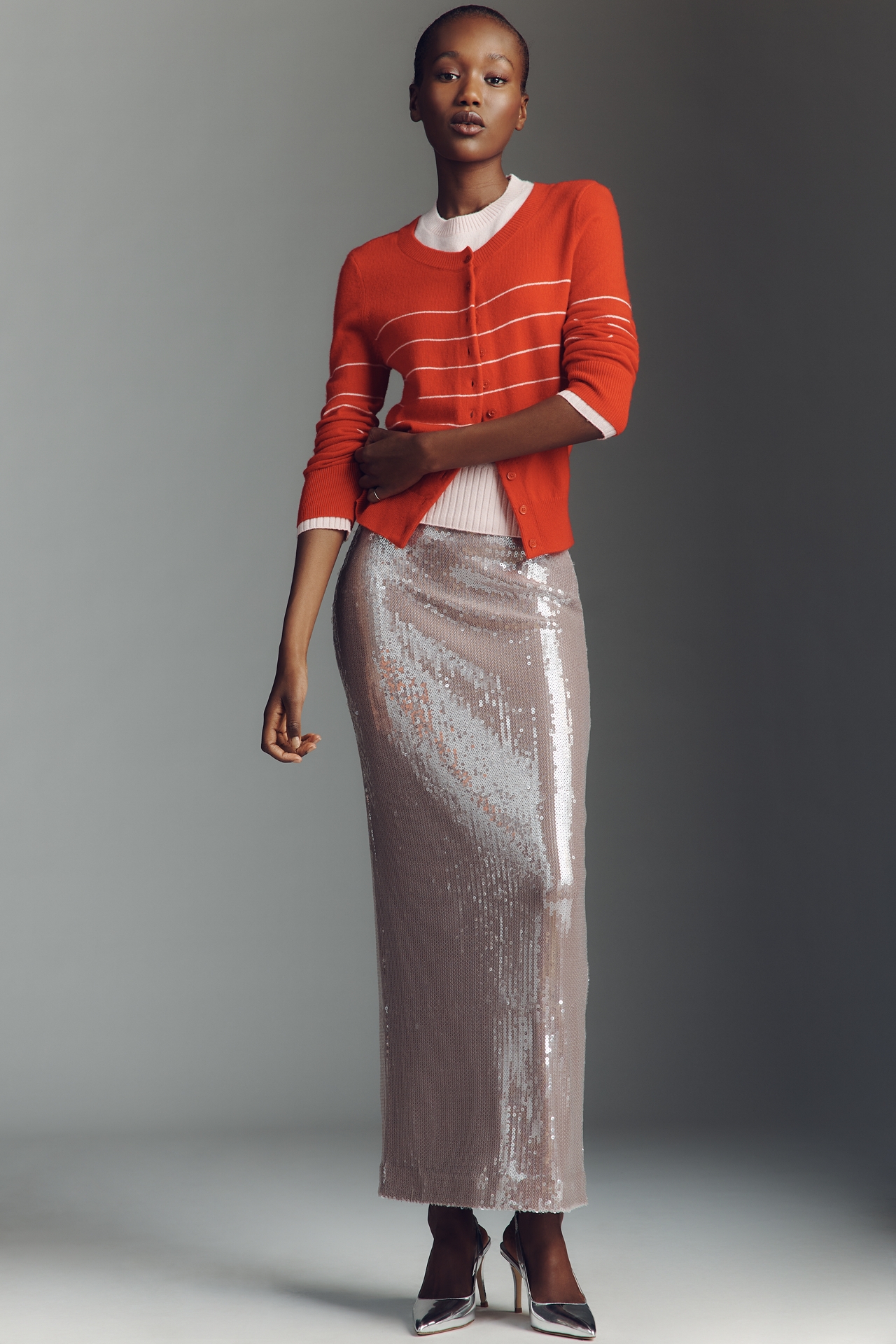 Derek Lam 10 Crosby Vernon Wool Cashmere Twofer Sweater