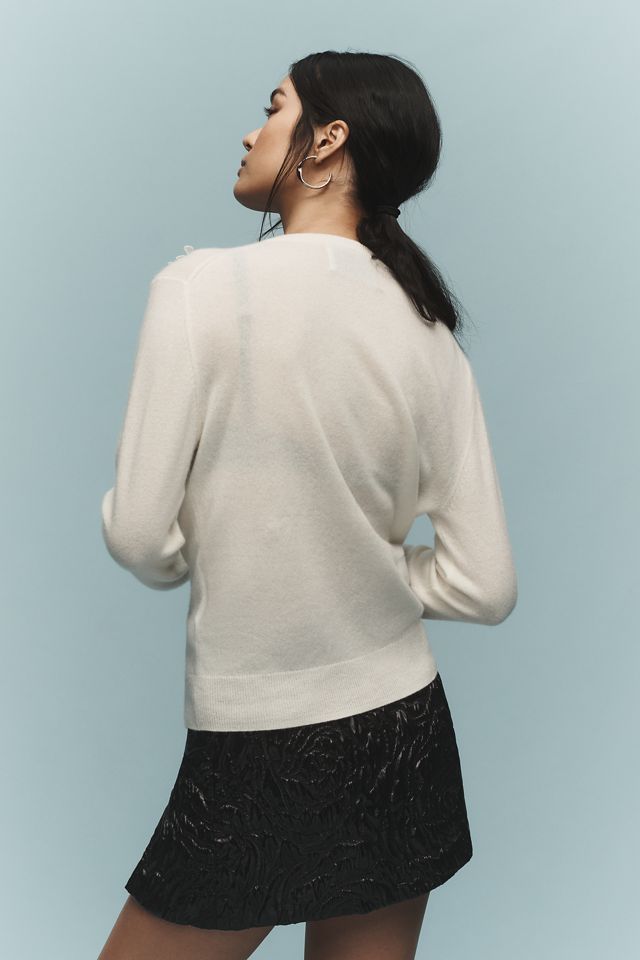 Lingua Franca Wire Daisy Cardigan Sweater #2