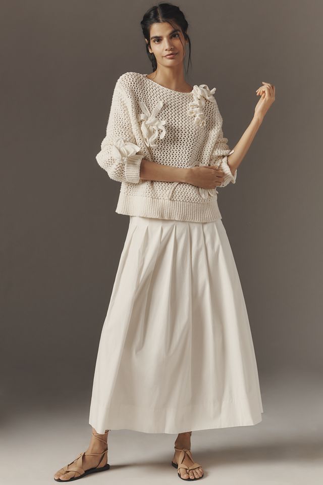 Lingua Franca Cammy Boat-Neck Novelty Sweater #2