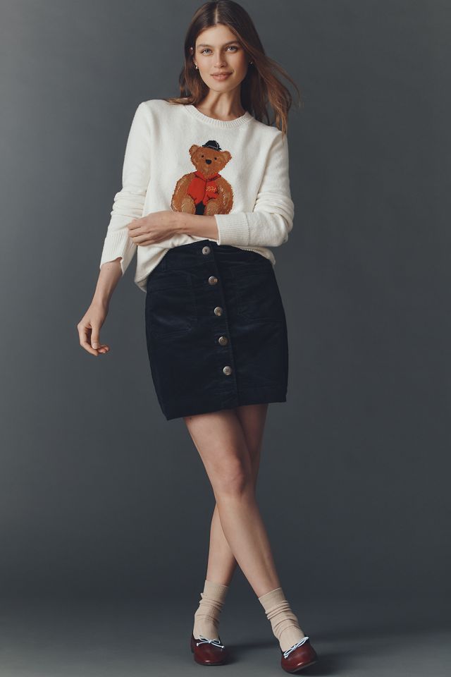 Lingua Franca Bowery Bear Icon Sweater #2