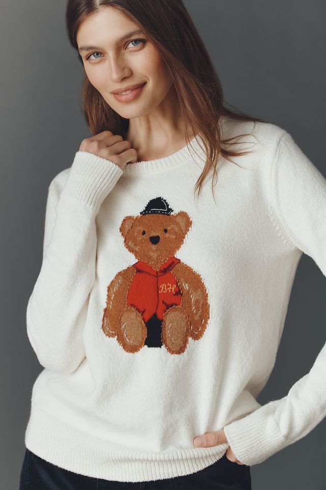 Lingua Franca Bowery Bear Icon Sweater #3