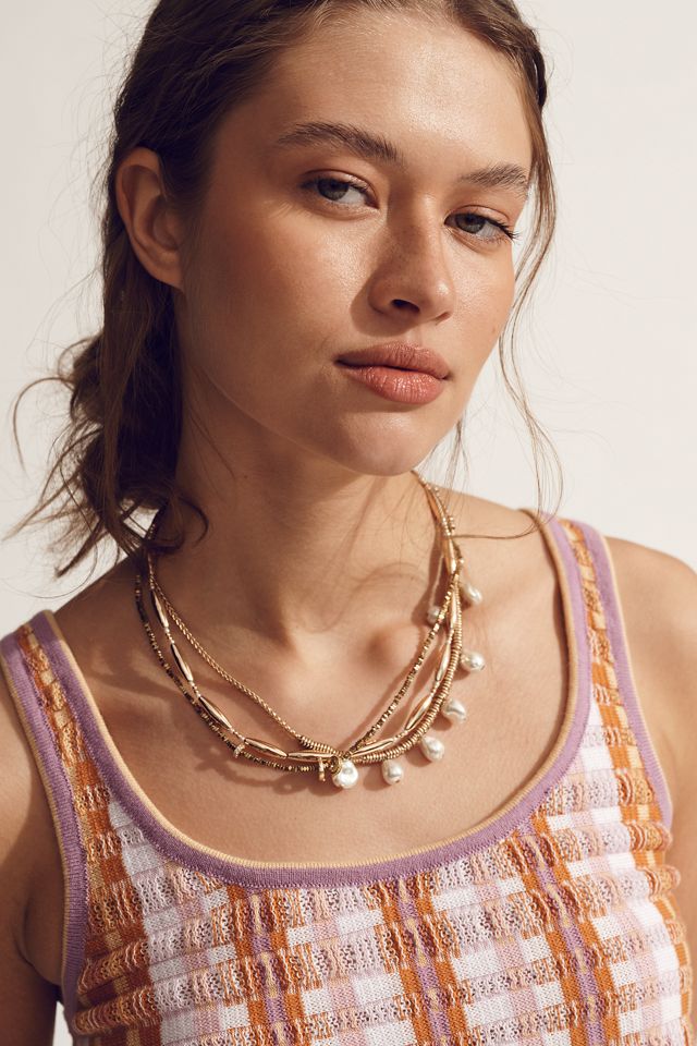 Maeve Scoop-Neck Textured Stripe Swing Tank #4