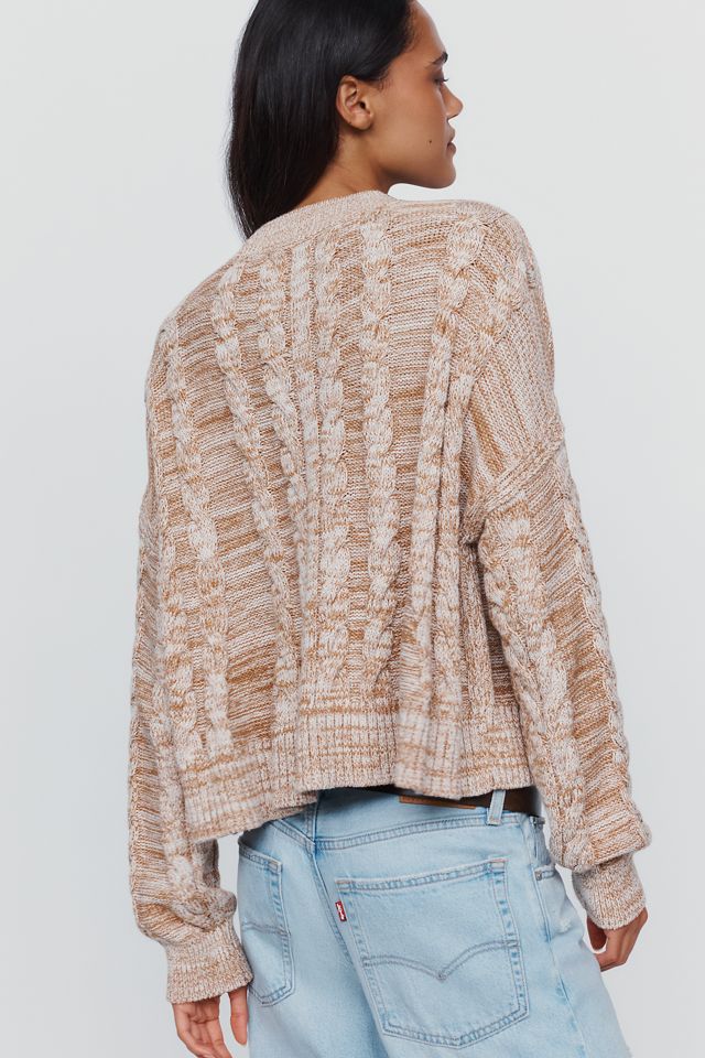 Pilcro Cable Knit Sweater #1