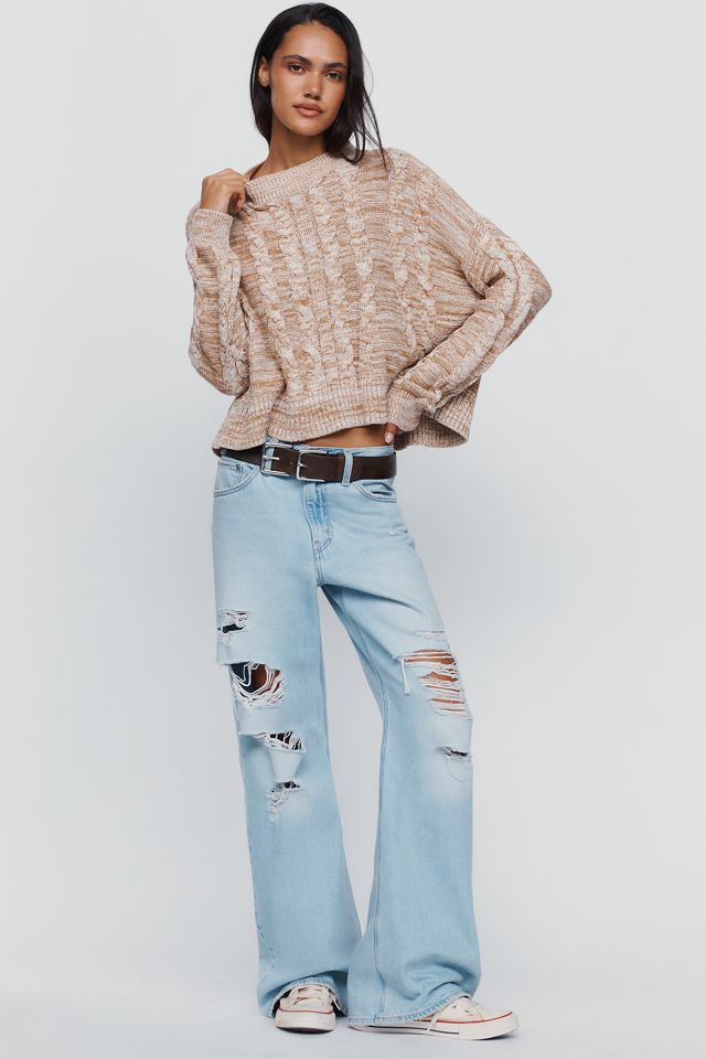 Pilcro Cable Knit Sweater #2