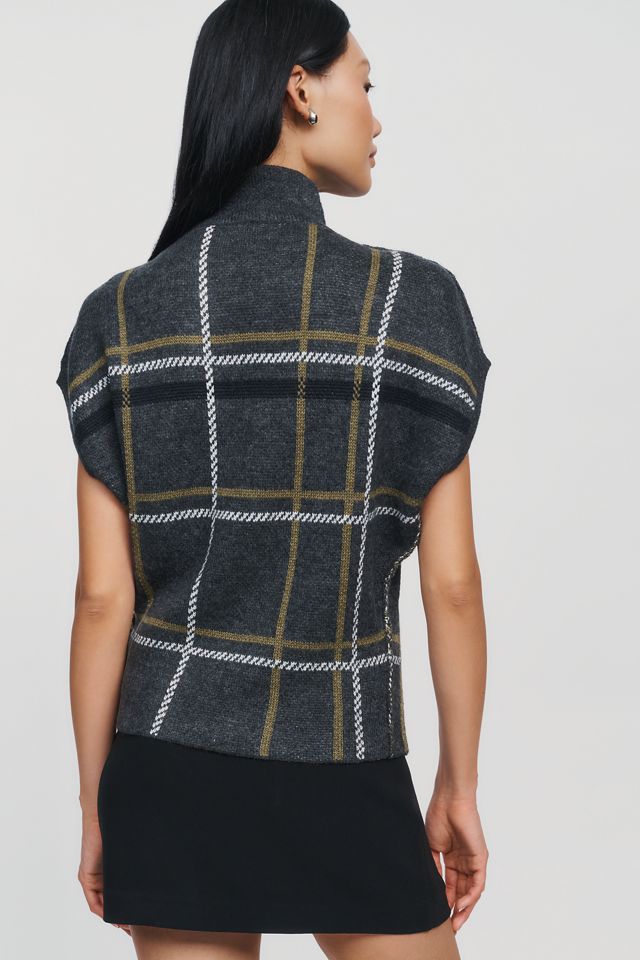 Pilcro Wool Blend Asymmetrical Button Sweater #2