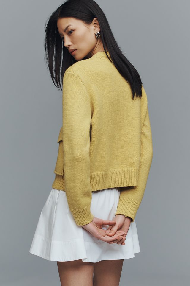 RAISONNEL Ribbed Zip-Front Sweater #1