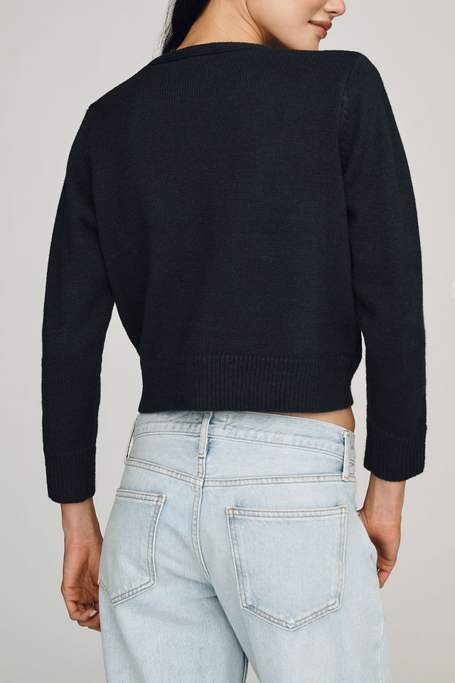 RAISONNEL Ribbed Zip-Front Sweater | Anthropologie