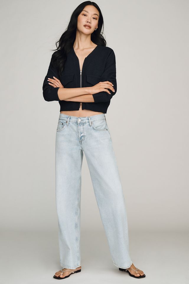 RAISONNEL Ribbed Zip-Front Cardigan #2