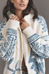 Pilcro Folded Collar Cardigan Sweater
