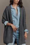 Pilcro Oversized Hooded Cocoon Cardigan Sweater