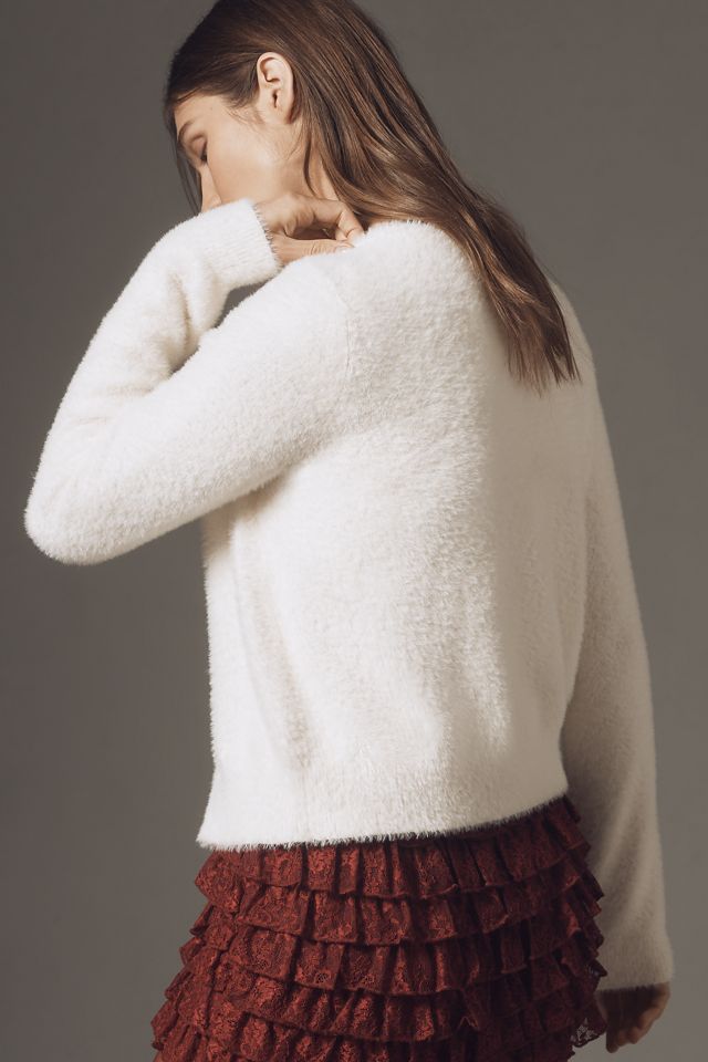 The Juliet Plush Eyelash Cardigan Sweater #2