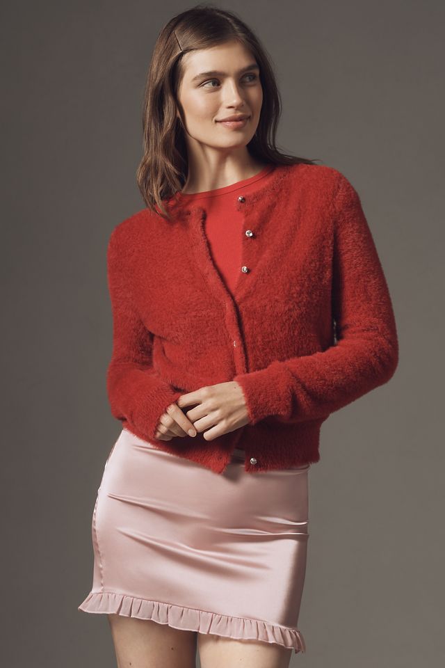 The Juliet Plush Eyelash Cardigan Sweater #2
