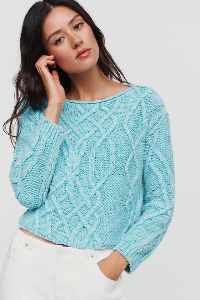 Pilcro Kirby Cable Knit Sweater #3