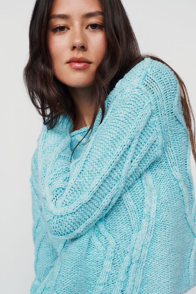 Pilcro Kirby Cable Knit Sweater #5