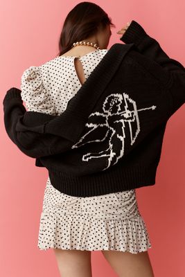 SEVEN TE 小籠包パフスリーブハイネックニット♡Ｍ♡美品 SEVEN TE 小籠包パフスリーブハイネックニット♡M♡美品