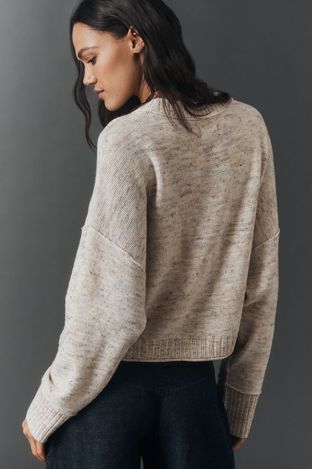 Goldie Wool Blend Long-Sleeve Crew-Neck Sweater #3
