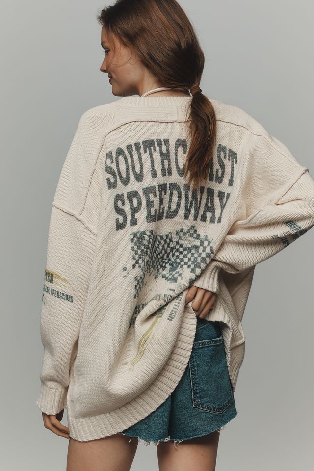 Pilcro Long Sleeve Oversized Sweater | Anthropologie