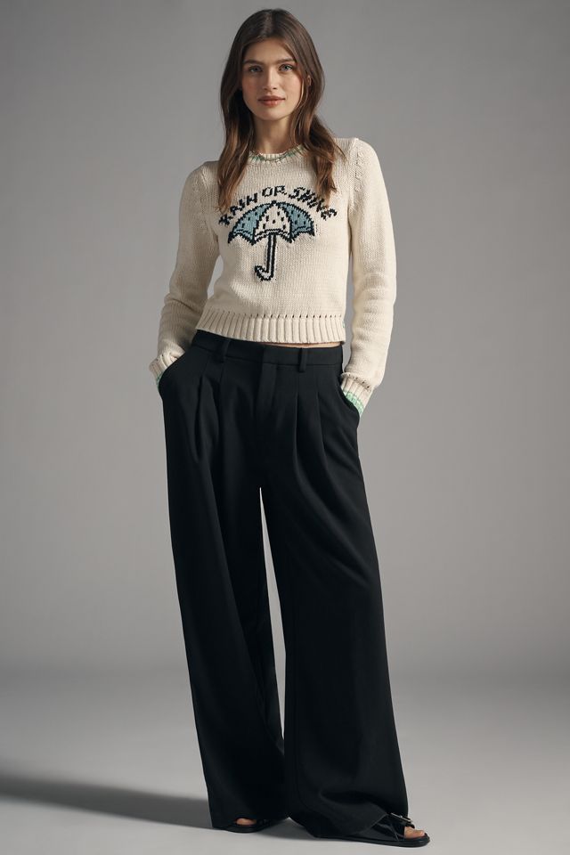 Maeve Cotton Linen Crew-Neck Sweater #2