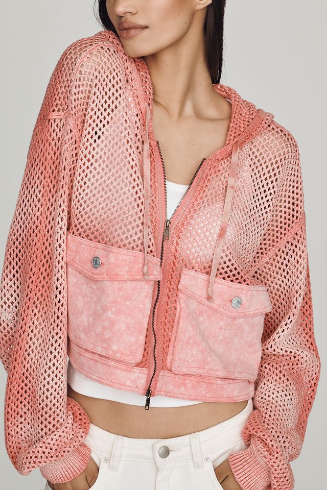 Pilcro Zip-Up Hooded Sweatshirt #3