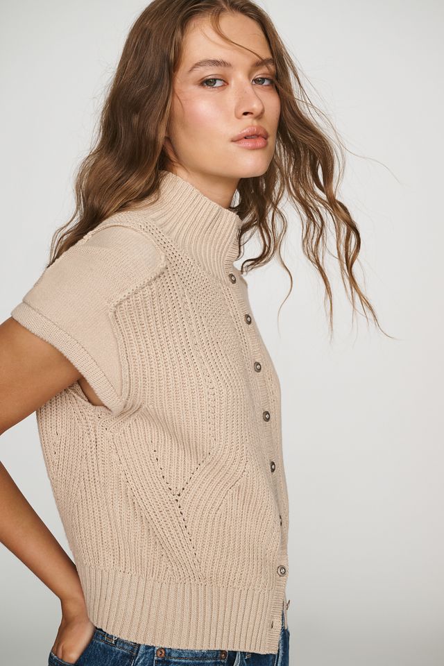 By Anthropologie Ribbed Muscle Cardigan #1