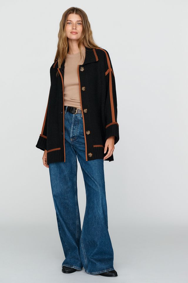 By Anthropologie Oversized Collared Cardigan #2
