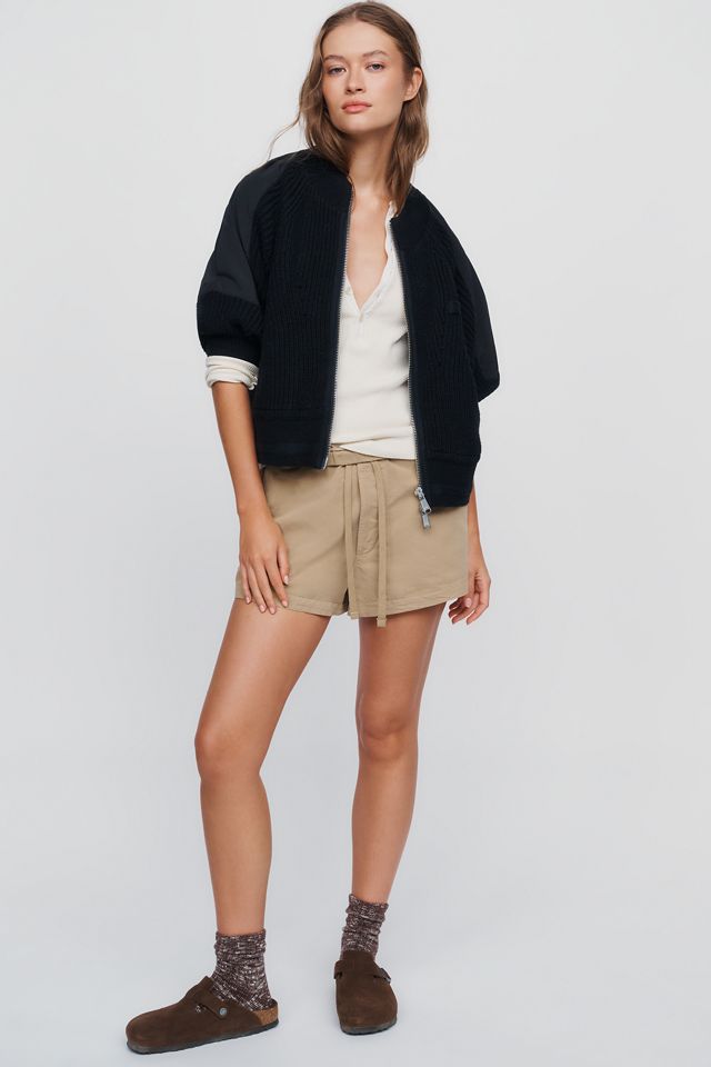 Pilcro Cotton Wool Blend Zip Up Cardigan #4
