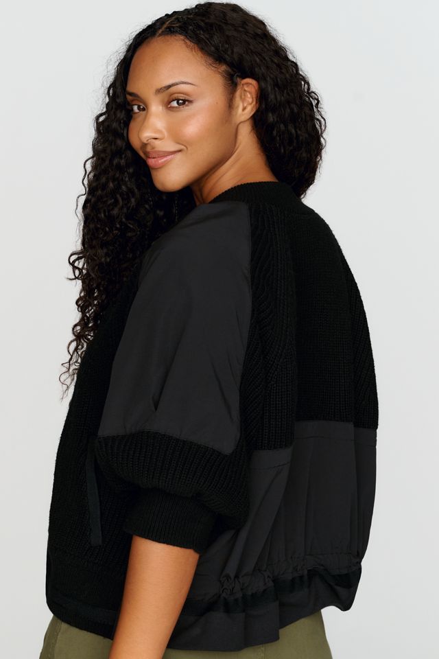 Pilcro Cotton Wool Blend Zip Up Cardigan #9