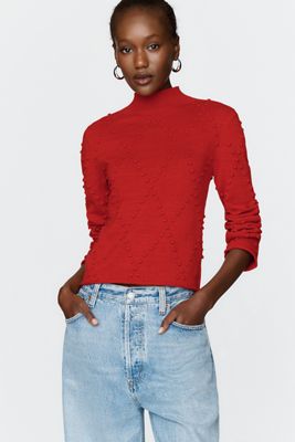 AFRM Zadie Mesh Mock Neck Top | Anthropologie