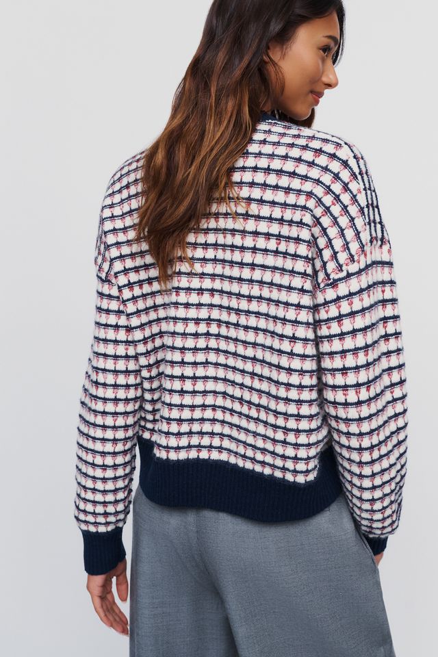 Maeve Cotton Wool Blend V Neck Sweater #3