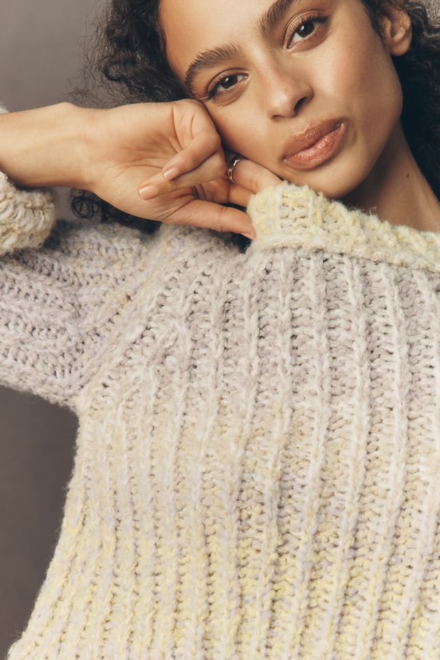 Pilcro Chunky Ombre Pullover Sweater #4