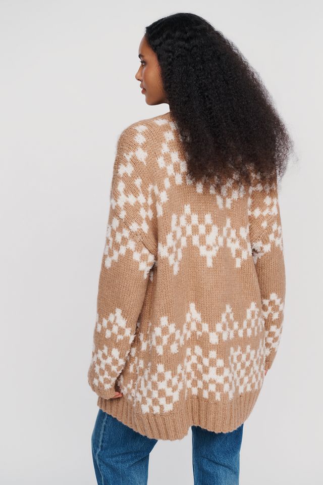 Pilcro Wool-Blend Oversized Cardigan #3