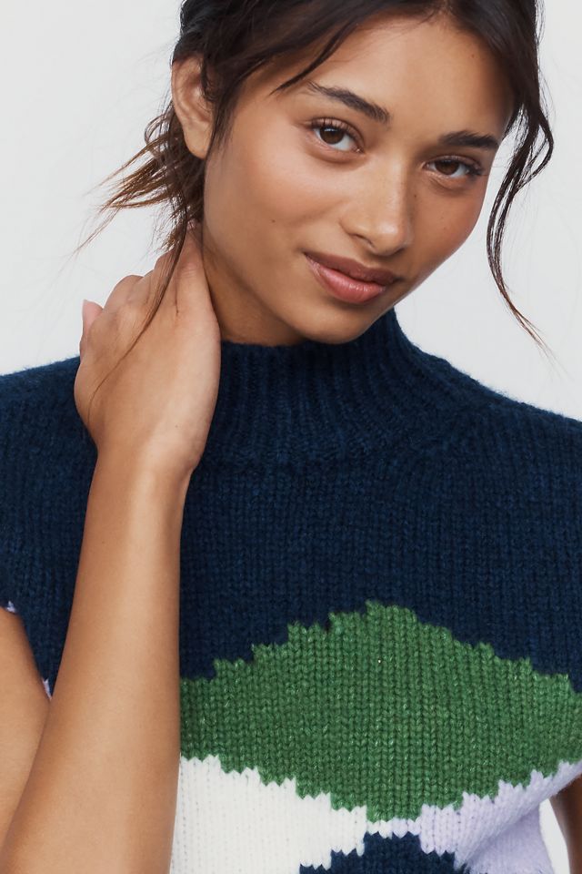 Maeve Chunky Sweater Vest #2