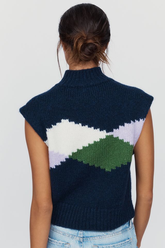Maeve Chunky Sweater Vest #3
