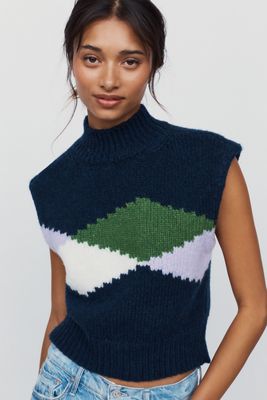 Maeve Chunky Sweater Vest