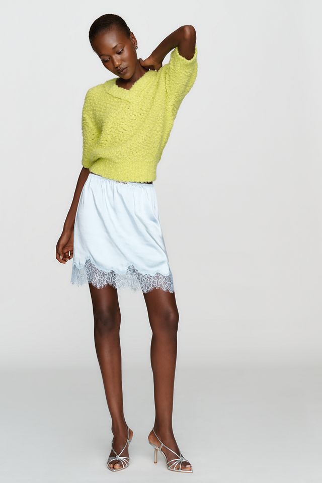 Maeve Wool Blend Textured Tee #2