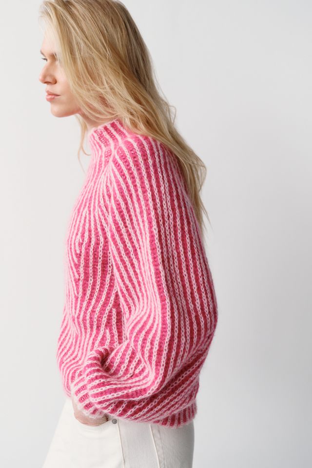 Maeve Wool Blend Mock Neck Sweater #3