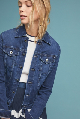 AG The Robyn Denim Jacket High fashion street style Denim jacket Denim
