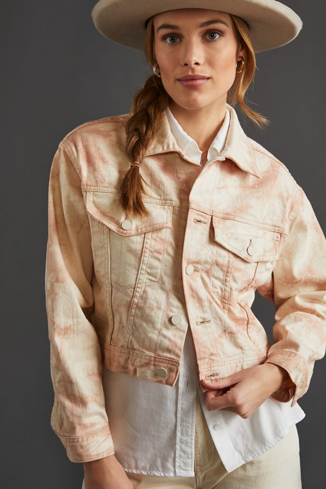 AG The Mirah Denim Trucker Jacket #3