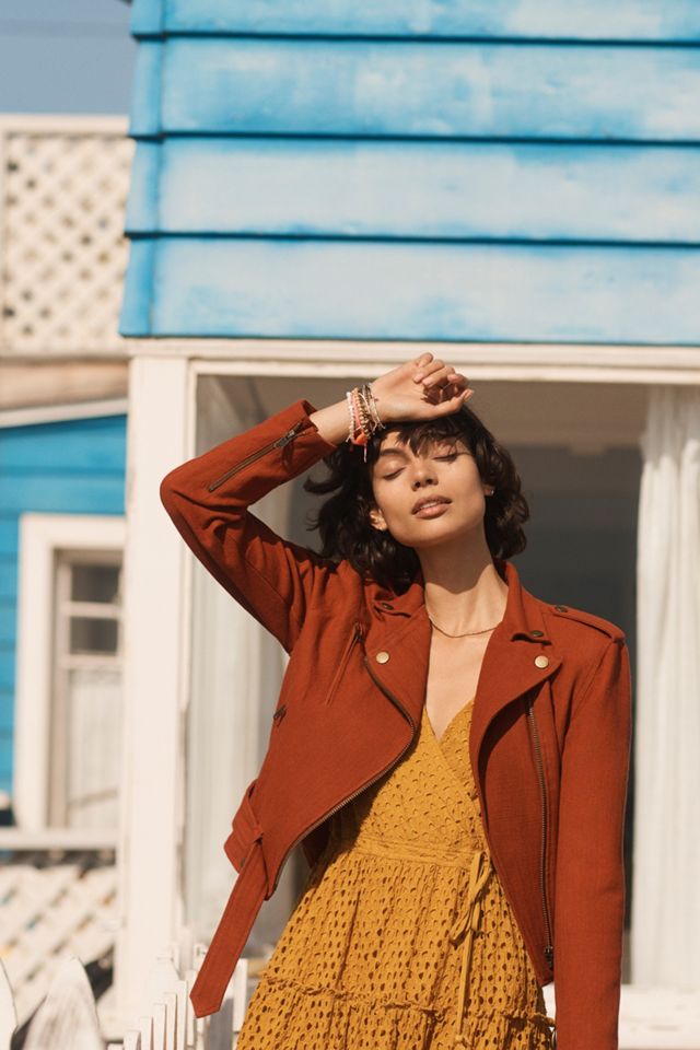 Frye x Anthropologie Vita Moto Jacket #4