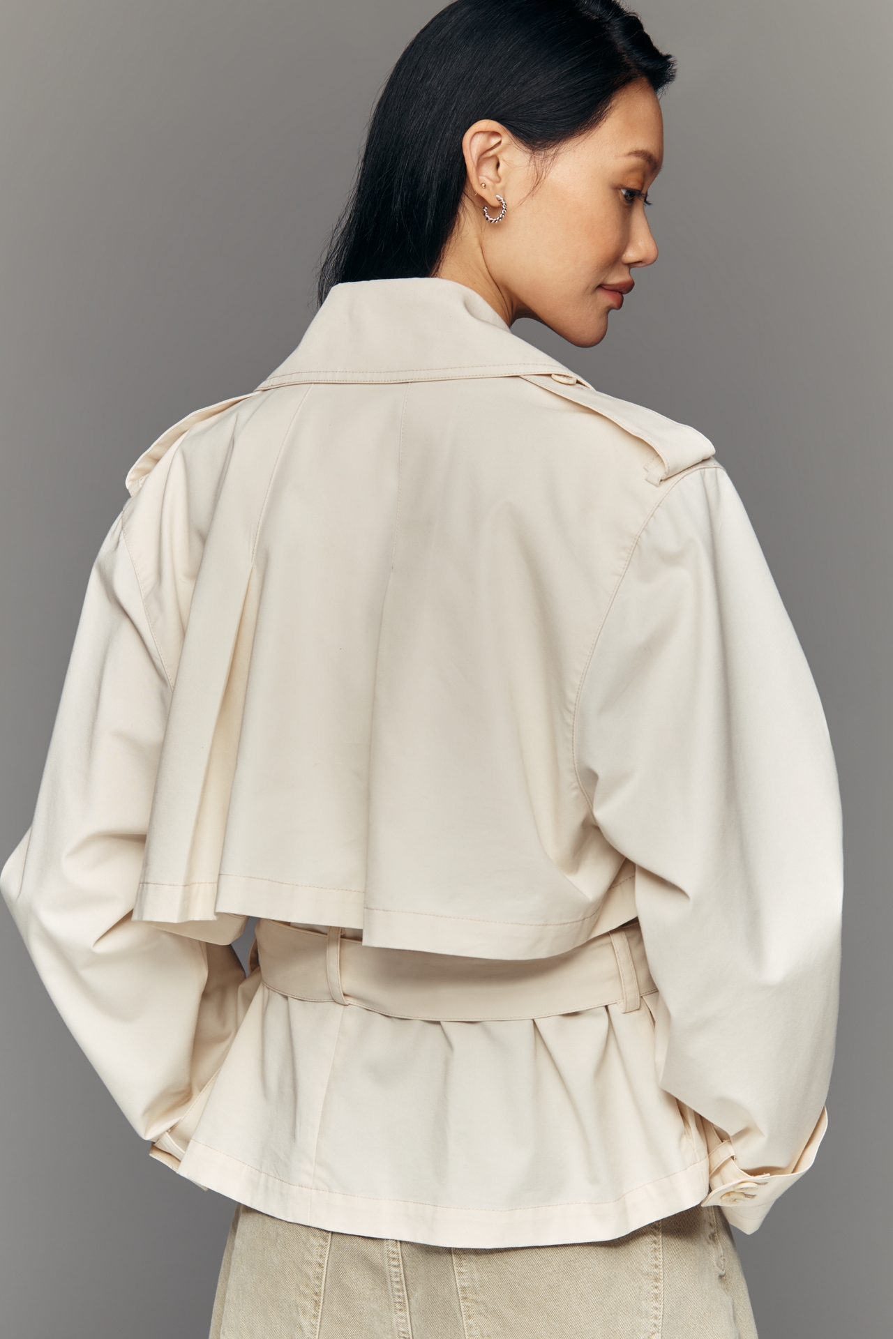 Joe's Jeans The Liz Cropped Trench Coat