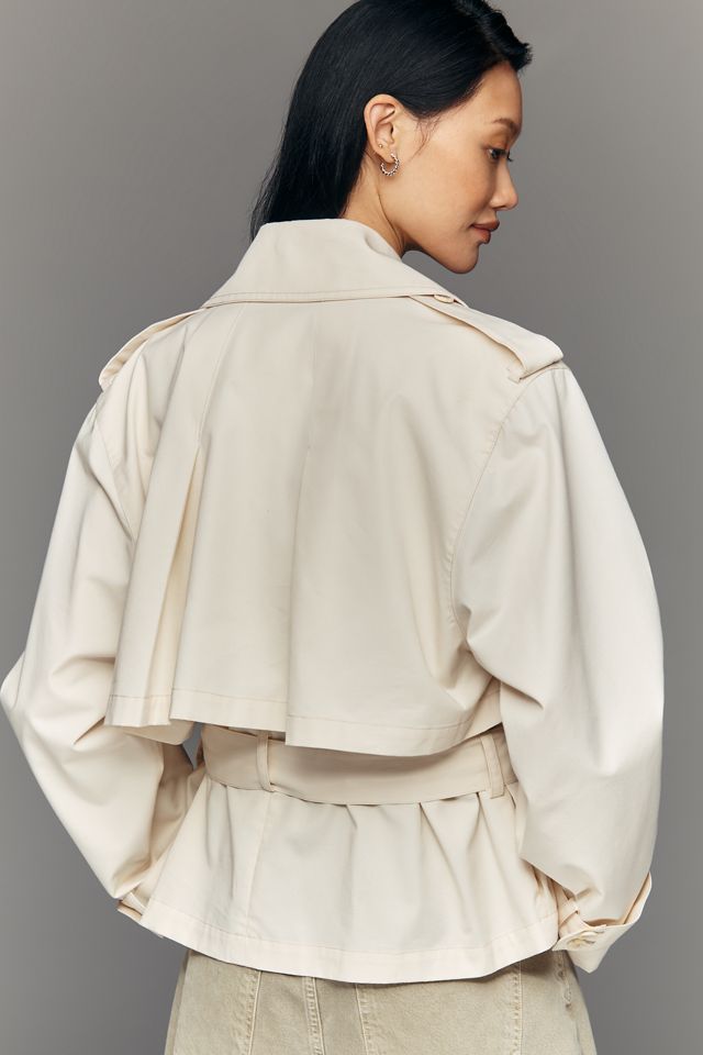 Joe's Jeans The Liz Cropped Trench Coat #1