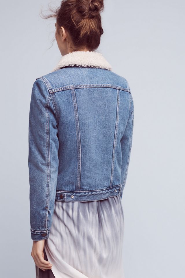 Levi's Denim Sherpa Jacket #2