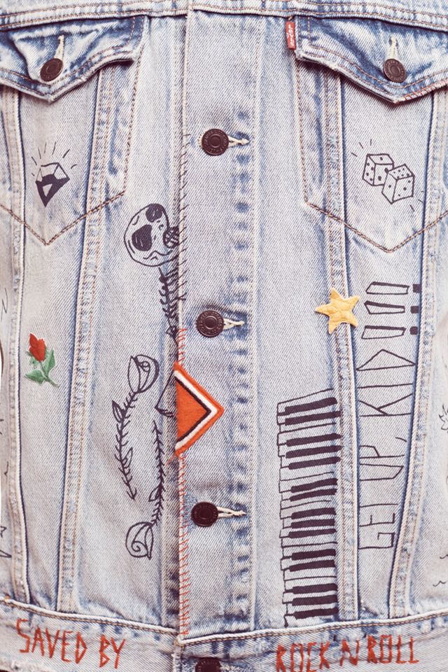 Levi's Patched Trucker Vest #1